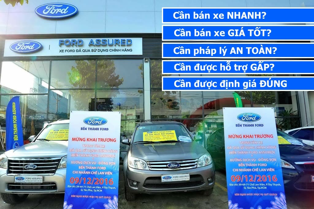 thu mua xe ford cũ