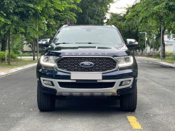 FORD EVEREST TITANIUM SỐ TỰ ĐỘNG NHẬP KHẨU 2021 MÀU XANH ĐEN